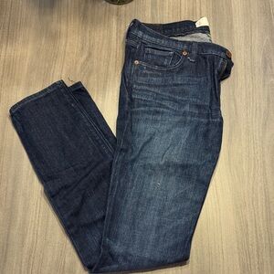 Abercrombie & Fitch Dark Blue Straight Jeans